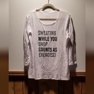 🍭Marc New York Performance graphic long sleeved top